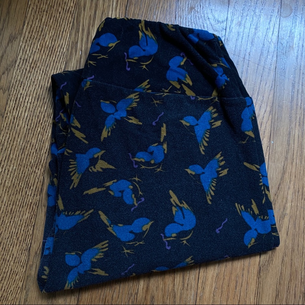 Bird leggings Lularoe size OS